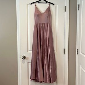 Windsor Juliet Formal High Slit Dress Mauve Women Size 4